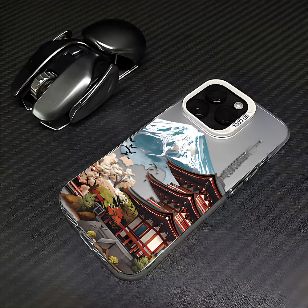 Snow Mountain Scenic Area Phone Case for Xiaomi Redmi Note 7 8 9 9S 10 11 12 13 14 15 Pro Plus 4G 5G Anti Fall Matte Back Cover