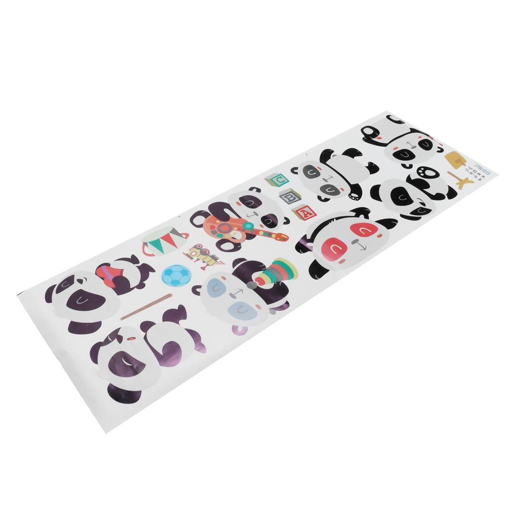 DIY Wall Sticker Cartoon Panda Animal Decals Living Room Bedroom Kindergarten Decoration