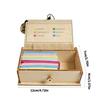 Multifunctional Wooden Storage Box Organiser For Notes Stationery And Home Decoration Inspirational Gift