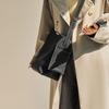 Autumn Winter New Bucket Bag 2025 Fashion Top Layer Genuine Leather Bag Niche Design Large Capacity Crossbody Bag Commuter Bag