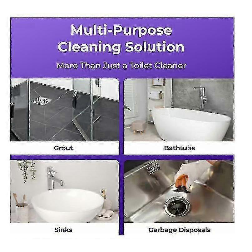 Fizzclean Čisticí pěna na toaletu, Okamžitě působící pěnový čistič Fizzclean