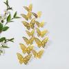3D Realistic Double-Layer Butterfly Wall Stickers for Home Décor
