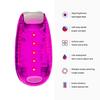 3 szt. Mini lampka tylna LED do motocykla, zewnętrzna, do jazdy nocnej, wodoodporna, lampka na ramię, klips tylny, lampka na kask, lampka ostrzegawcza nocna, lampka na plecak