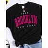 1898 Brooklyn New York Pure Cotton Printed Summer Unisexs and Womens Clothing Harajuku Retro Style New Short Sleeved Shirt