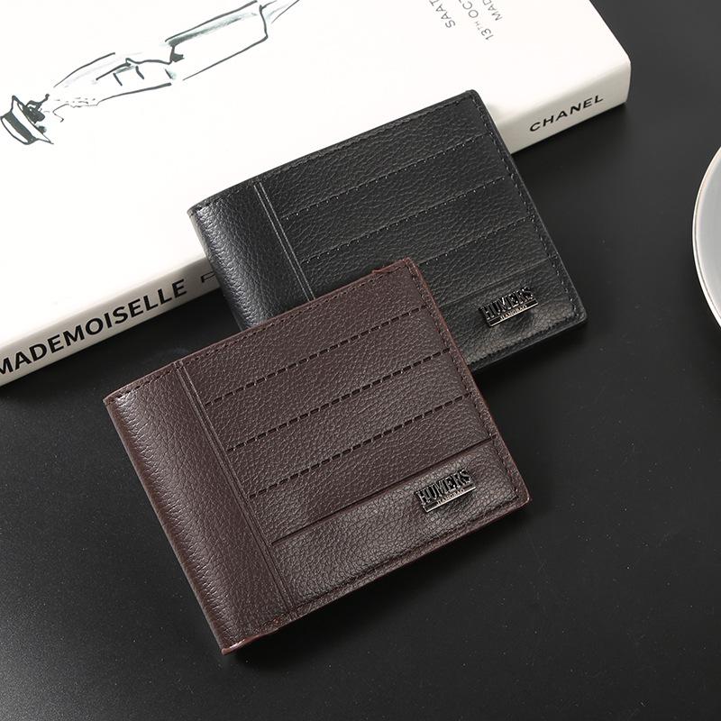 Men's Slim Leather Wallet & Card Holder