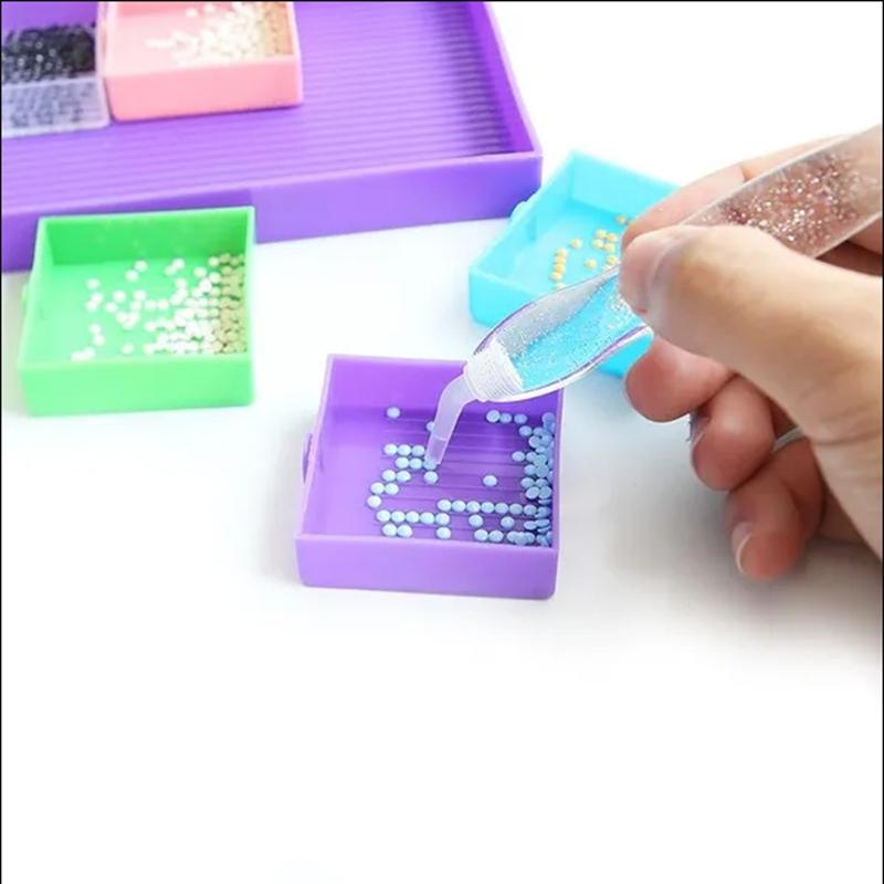 Outil de peinture diamant 5D, stylo à pointe en résine, nouveau stylo de peinture diamant avec conception de fil, Kits de têtes de stylo multi-placeurs