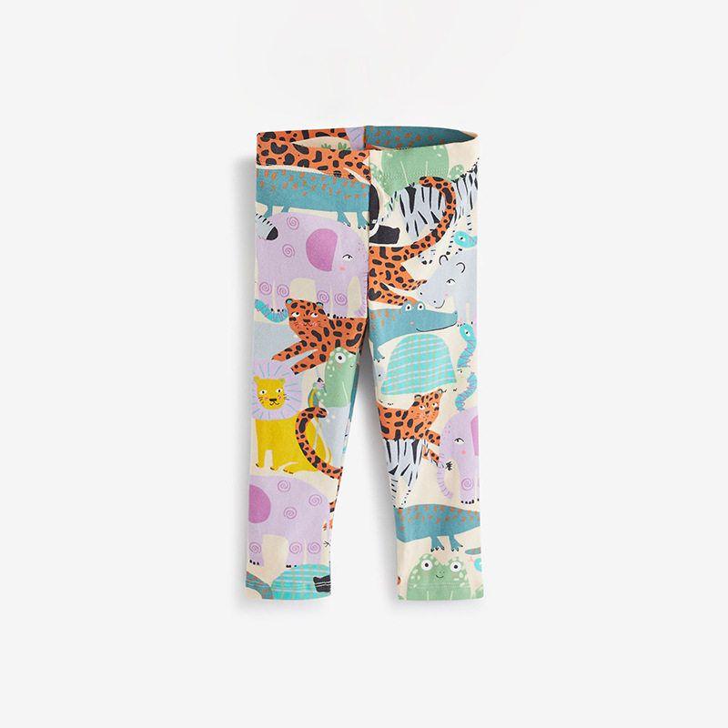 Autumn Clothing for Girls, Sweatshirt Set, Kidsren s Orange Tiger Casual Long-Sleeved Stylish Leggings, Girls  Pure Cotton Sportswear Colorful Leggings 2t/90 Recommended Height 80-90cm