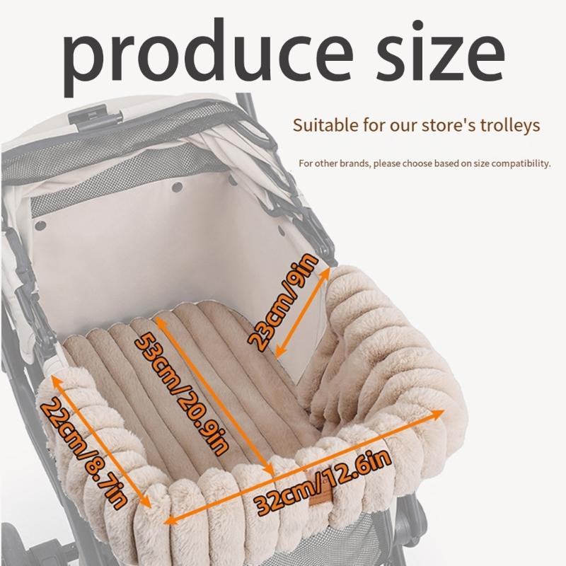 Dog Strollers Cushion Dog Strollers Mat Pet Strollers Mat for Dog Pet Strolling Accessories Pet Strollers Dirt Cover