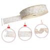 Meter Elegant 2 Christmas Decoration Ribbon With Stylish Powdered Design Print