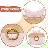 Girl Hair Accessories Storage Box Jewelry Organiser with Dividers Handle Vanity
