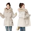 Removable liner down cotton-padded clothes women's medium and long year-old new cotton-padded pi overcome thickened cotton-padded jacket winter coat