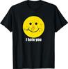 Ich hasse dein lächelndes Gesicht T-Shirt