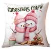 Popular Christmas Pillowcase Office Seat Cushion Home Bedside Pillowcase
