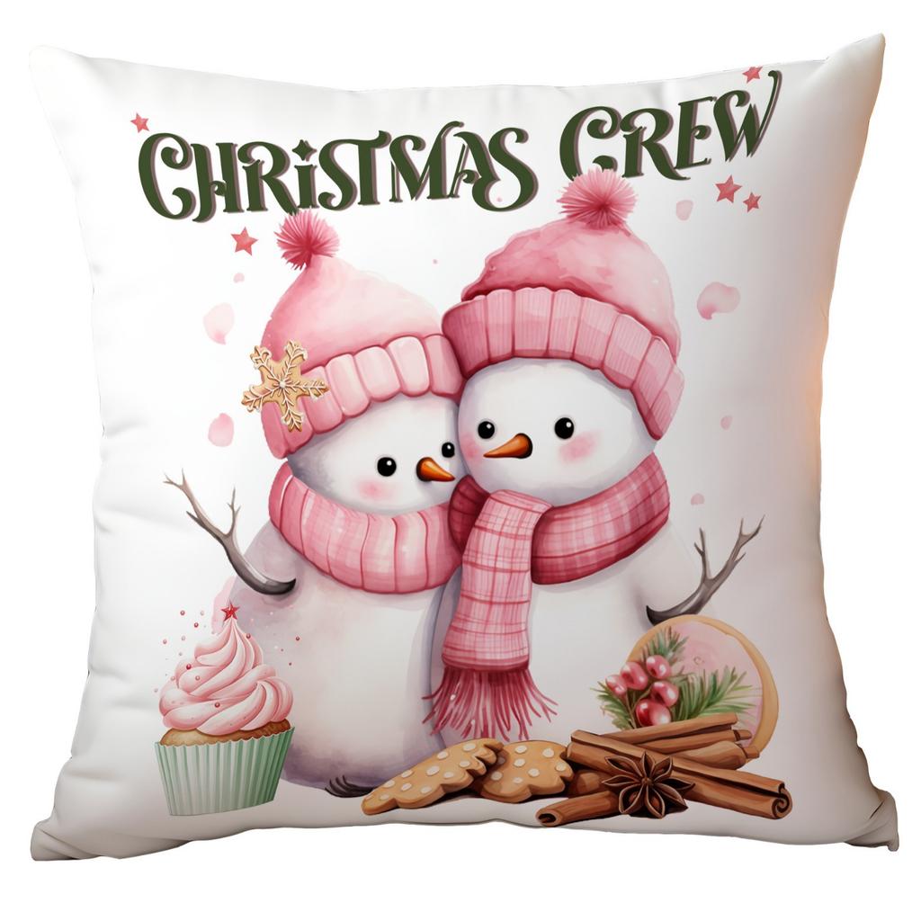 Popular Christmas Pillowcase Office Seat Cushion Home Bedside Pillowcase