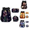 Fashionable Demon Slayer Kimetsu No Yaiba Print Schoolbag Ideal For Students And Fans