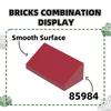 266Pcs/lot 85984 Slope 30 1x2x2/3 Roff Block Moc Color Accessories Compatible with Brick DIY Children's Toy Assembly Parts