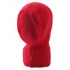 Extended Knit Balaclava Hood with Mock Neck - Thermal Unisex Winter Mask & Neck Warmer for Sports