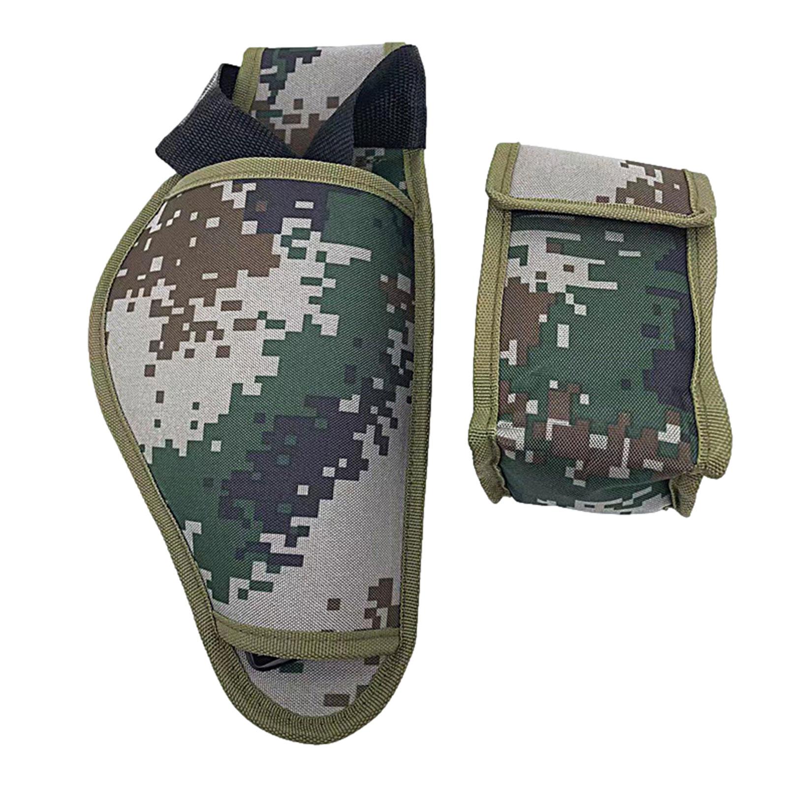 

Gardening Waist Bag Adjustable Wear-Resistant Gardening Tool Bag Portable Durable Belt Bag For Gardening Woodwork DIY Florists камуфляжний