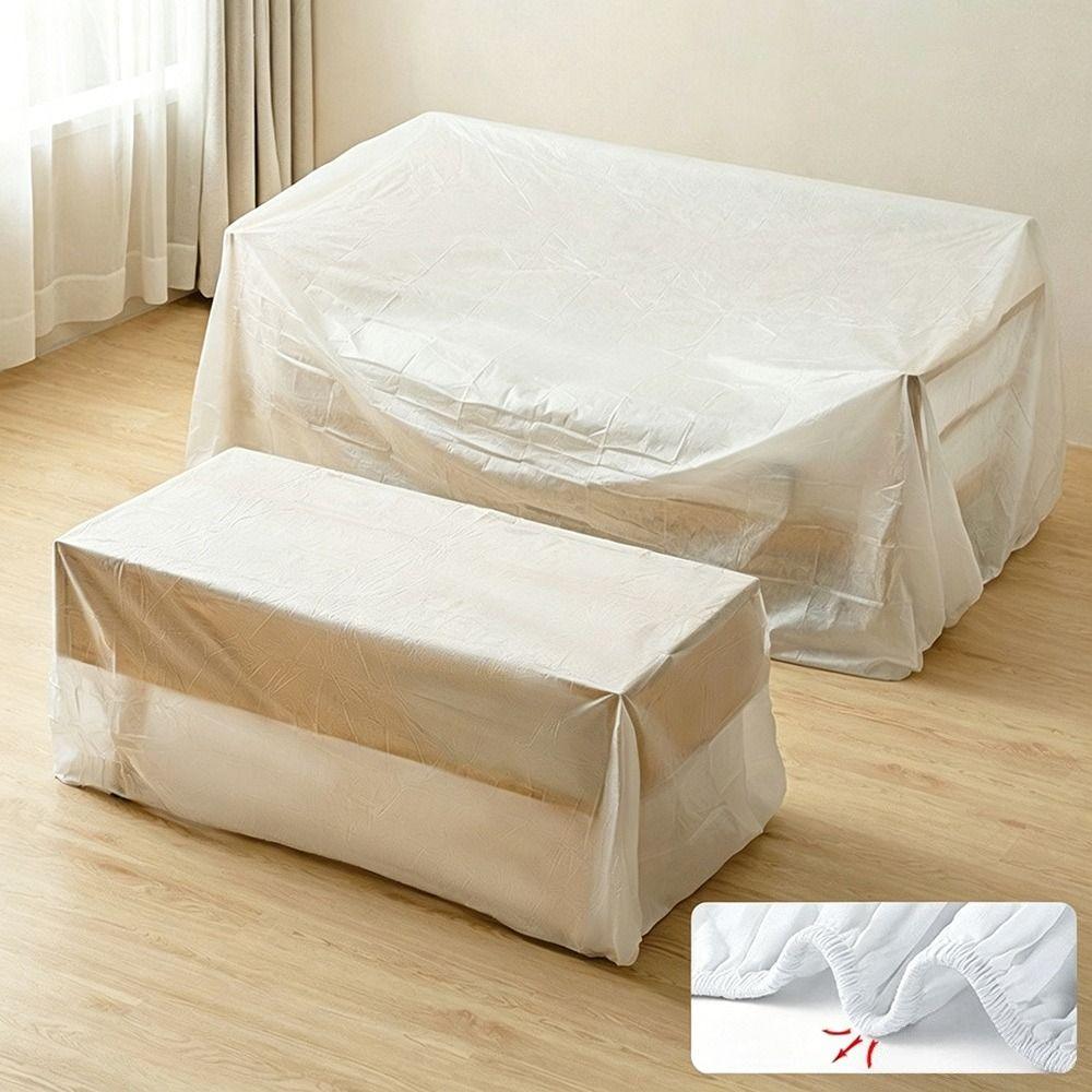 Elastic Disposable Dust Covers Waterproof All Wrapped Dust-proof Cover Large Size Drawstring Furniture Dust Cover
