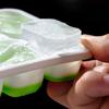 Ice Cube Tray Mold with Lid Silicone Square 14 Cube Easy Release Ice Cube Molds Summer Kitchen Bar DIY Iced Cocktail Freeze Tool