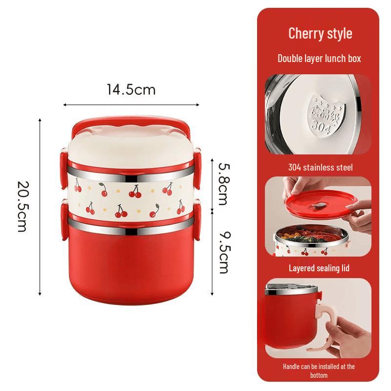 Ruhan Insulated Stainless Steel Bento Box