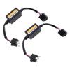 2ks H4 LED CANbus dekodér DC 9 až 16V Plug and Play Anti blikající LED dekodér s odporem světlometů