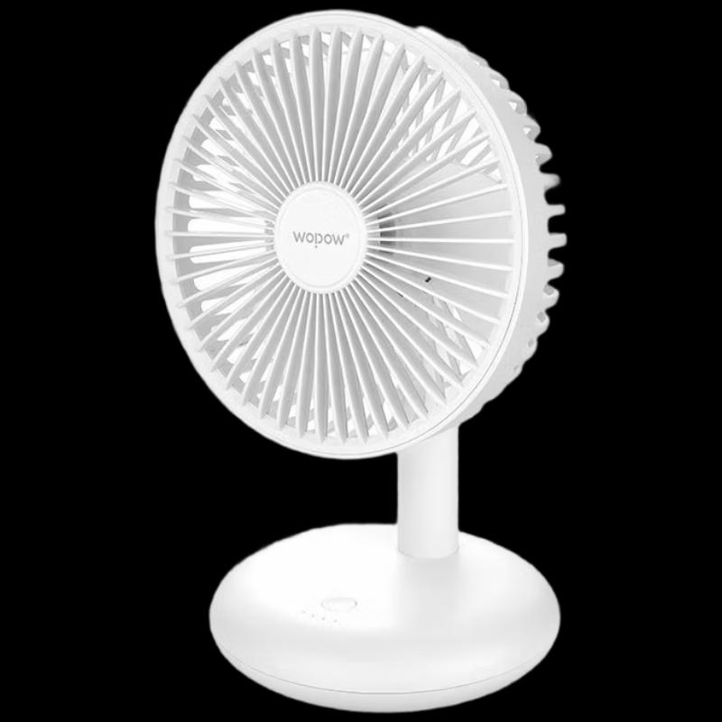 WOPOW FA17 Portable USB Rechargeable Desktop Silent Mini Fan