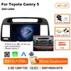 Qualcomm Car Radio Android 14 Wireless Car Play For Toyota Camry 5 2002 2003 2004-2006 Autoradio Multimedia Automotive Car Radio