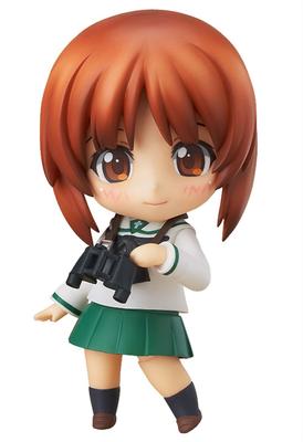 Girls Panzer Nendoroid Nishizumiho Painted Movable & (non-scale ABS&PVC Figure)