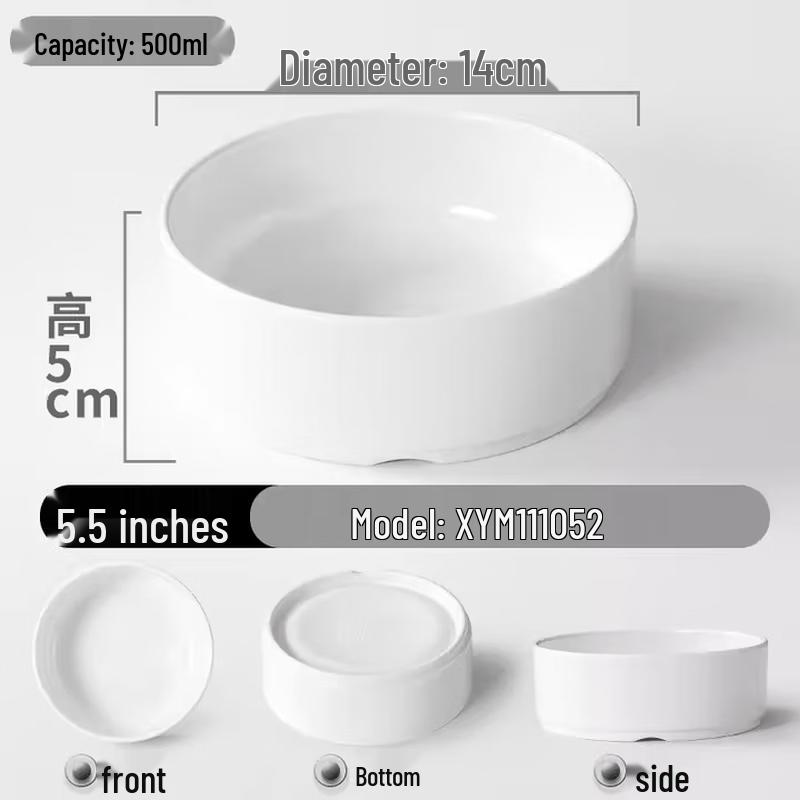 Melamine Steamed Dish & Rice Bowl