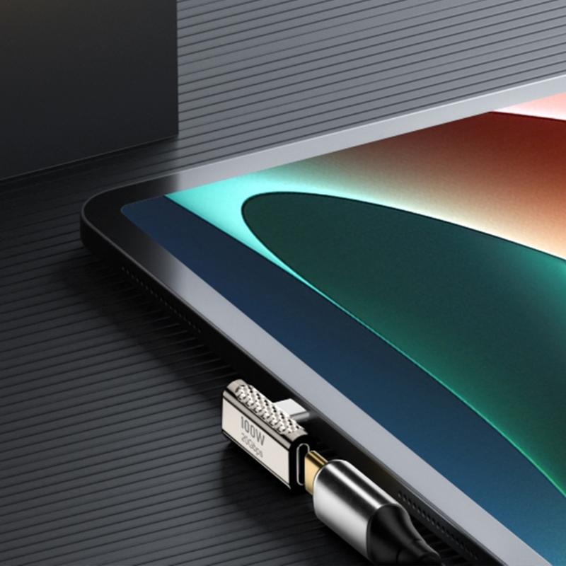 100W 20Gbps Laptop Power Charger Supply Adapter Connector USB-C Type-C Female to Female Converter for Phone Tablets