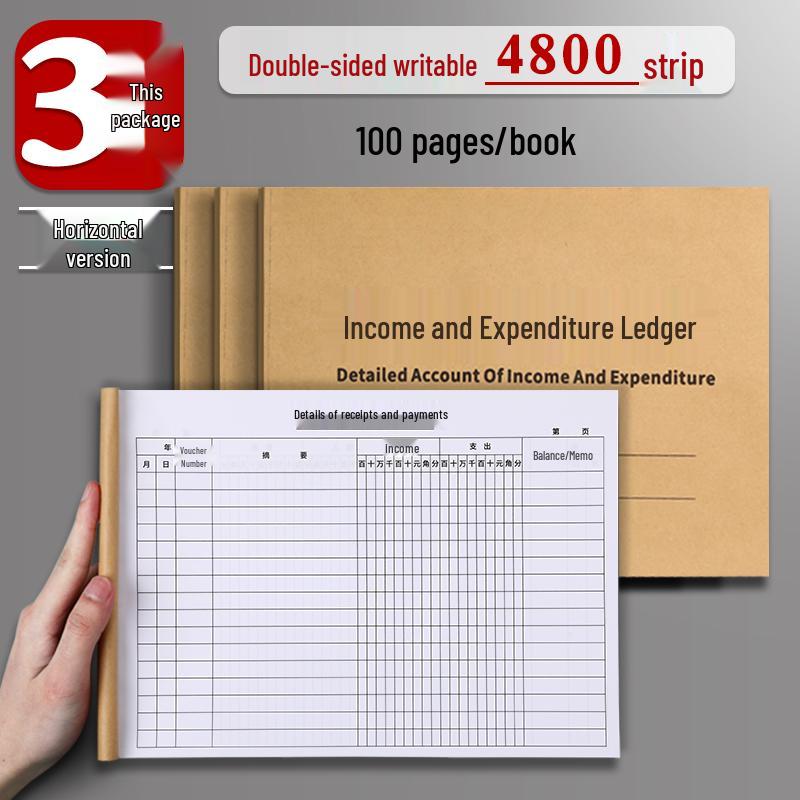 Daily Business & Inventory Ledger for Restaurant and Supermarket