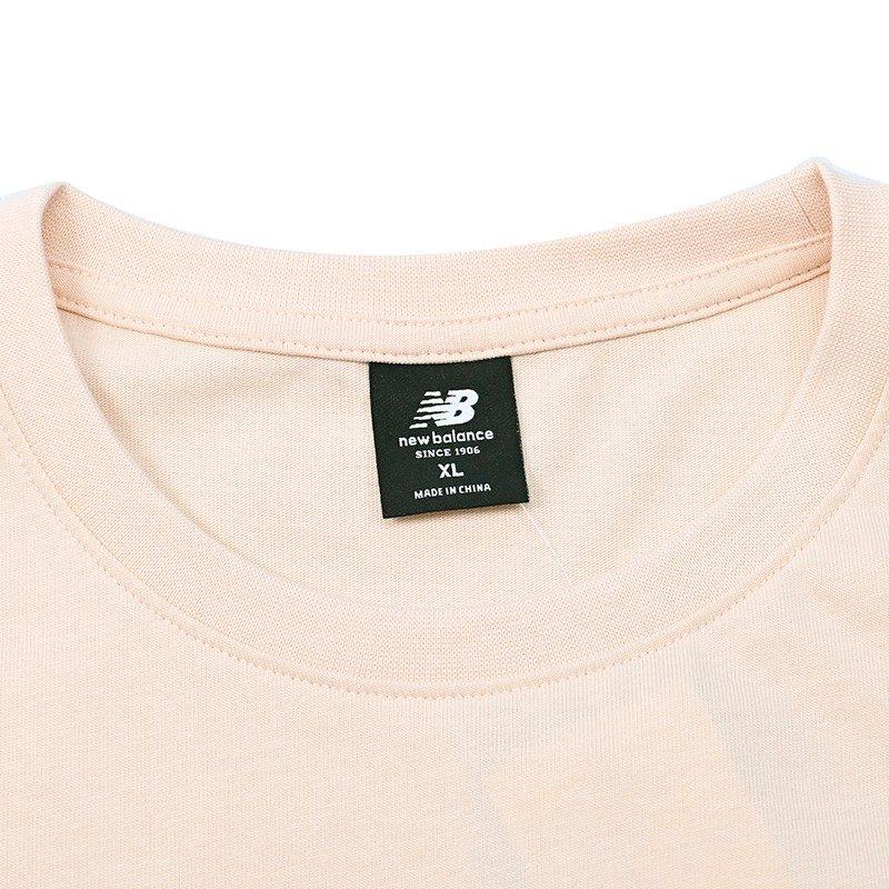 New Balance T Shirt Unisex Pink AMT21548-VRS