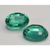 Fabulous Natural Green Emerald Oval 9-11 Ct Pair Certified Loose Gemstone