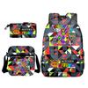Peripheral heat transfer rhythm box cartoon animation primary school students third grade light load reduction large capacity backpack L