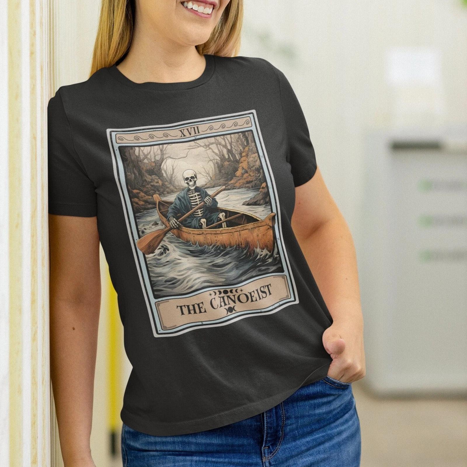 The Canoeist Tarot Card Shirt M
