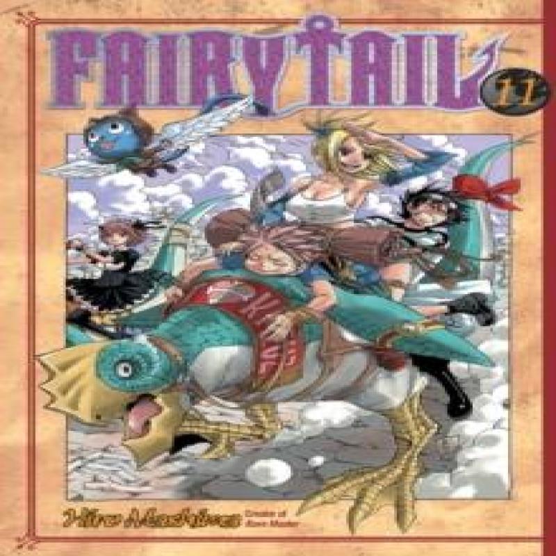 Fairy Tail 11 by Hiro Mashima Paperback Book 9781612622828