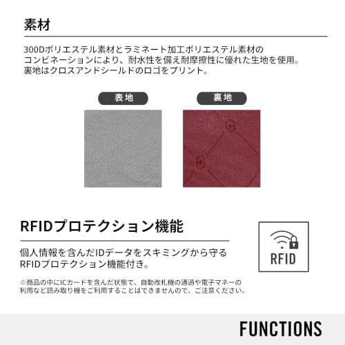 [Victorinox] Travel Essentials Zip-Around Wallet for Men - Men's Wallet, Folding Wallet, Bi-fold Brand Wallet, Gray [Domestic Authentic Product]