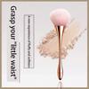 Large Waist Handle Makeup Brush, Fluffy Loose Powder & Blush Brush for Beginners, Soft Bristle Multifunctional Nail Dust Brush for Manicure Cleaning