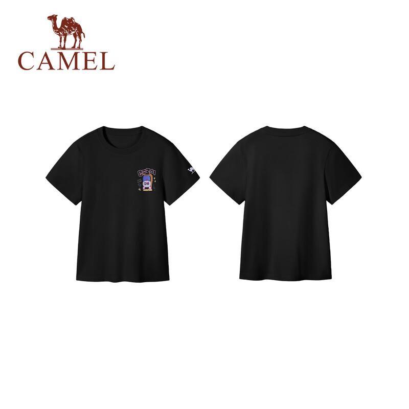 Camel Parent-Child Quick-Dry Short Sleeve T-Shirt