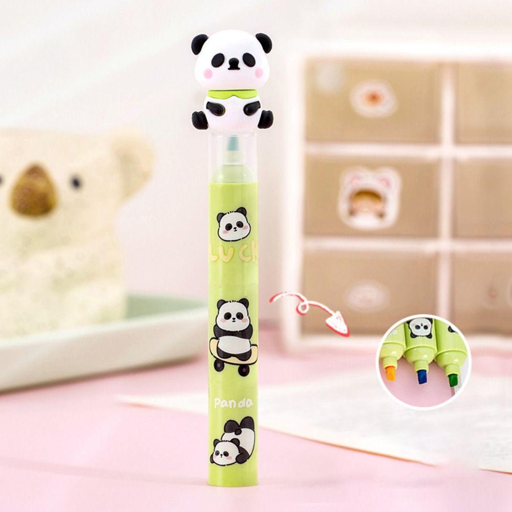 Creative Fluorescent Pen Cartoon Diy Color Ledger Pen Marker Pen  School Office