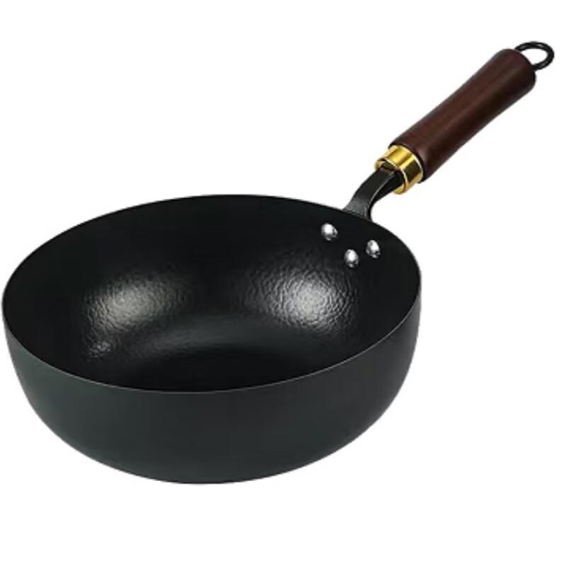 

24cm Forged Iron Non-stick Wok (No Lid)