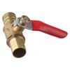 Hose Barb To Hose Barb Ball Valve  On-off Controlling or Flow Adjustment of Water, Oil, and Gas