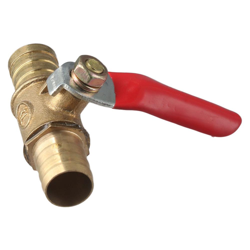 Hose Barb To Hose Barb Ball Valve On-off Controlling or Flow Adjustment of Water, Oil, and Gas