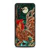 Cock Rooster Chicken Phone Case For Oppo A17 A31 A54 A57 A78 A79 A80 A98 Find X5 X6 Reno 7 8 10 11 13 F Pro 5G Soft TPU Cover