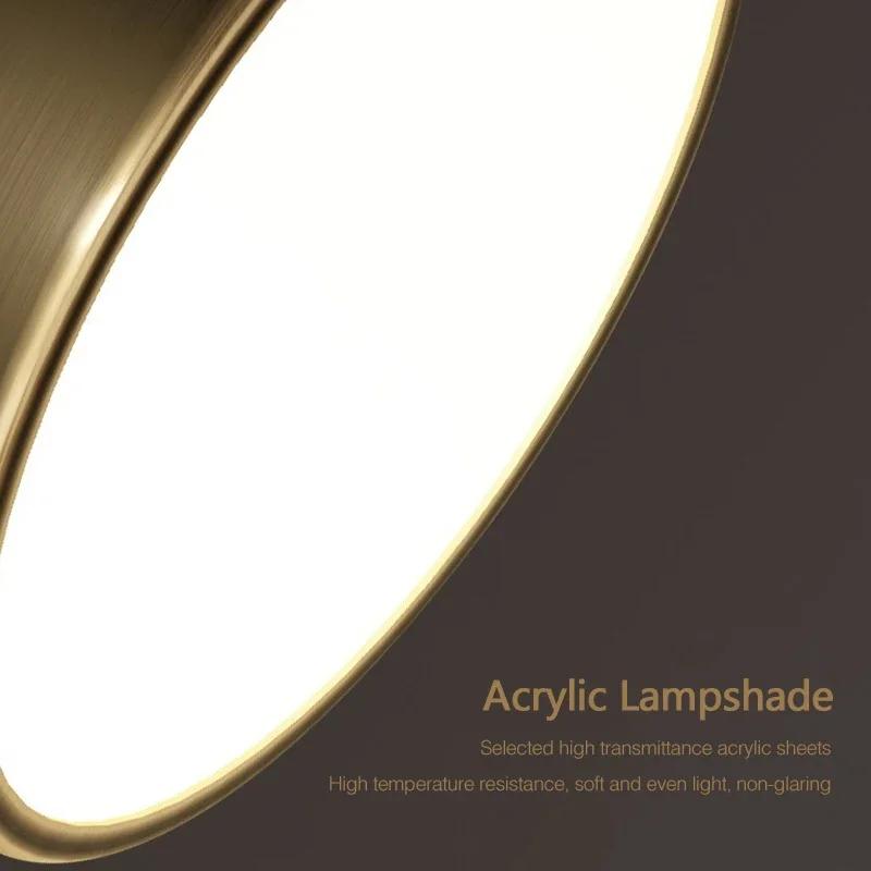 Modern LED Wall Light Rotatable Lamp For Corridor Bedroom Living Room Restaurant Indoor Home Decor Round Illumination Fixture