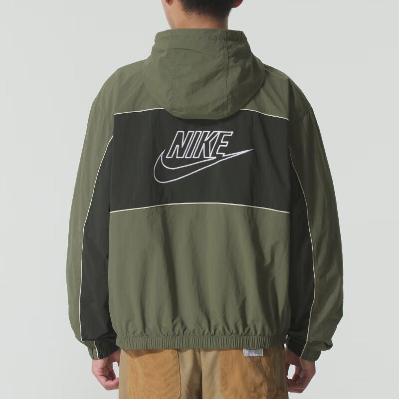 Nike Logo Windbreaker Hooded Woven Long Sleeve Jacket Men Jackets HJ2013-222