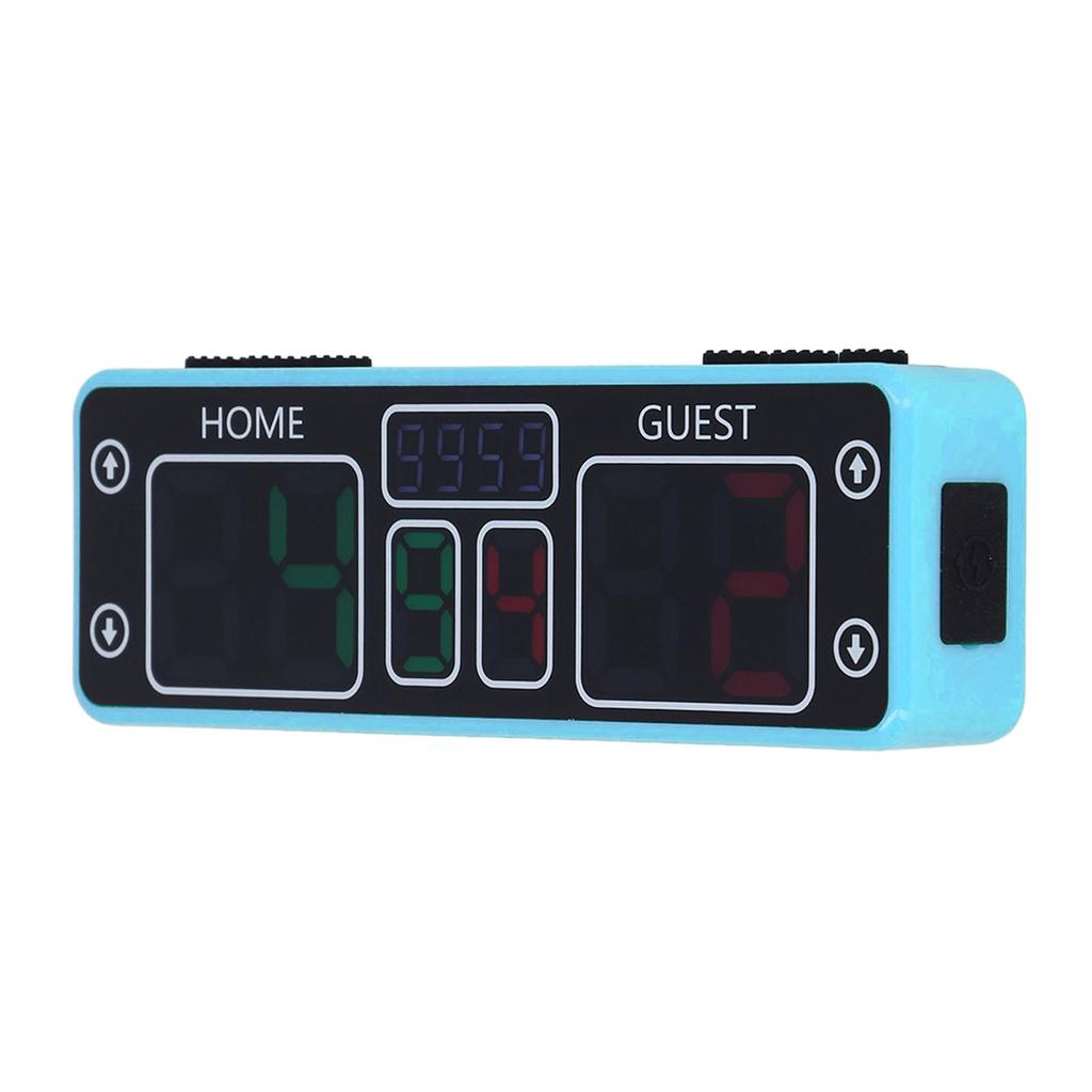Electronic Scoreboard LED 10 Digit Touch Magnetic Rechargeable Digital Scoreboard with Buttons DC 5V