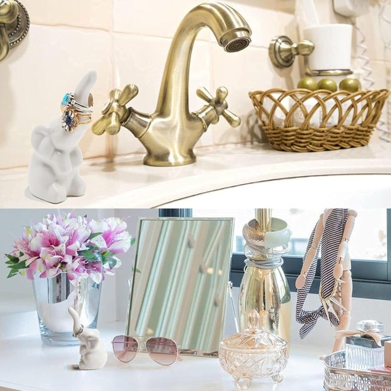 Adorable White Elephants Ring Holder Delightful White Elephants Ring Holder For Jewelry Enthusiasts And Collectors