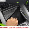Car Phone Wireless Fast Charging Charger Non-slip Pad Silica Gel Interior Accessories Fit For BYD Yuan Pro Yuan UP EV 2024 2025